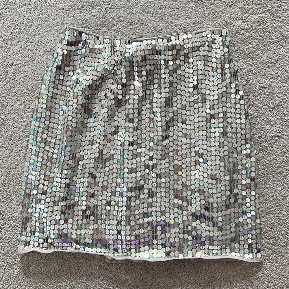 ASOS sequin mini skirt size 8